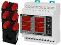 Produktbild: EM-06DIN Einbaumessgerät Multimeter Strom Spannung Frequenz 600mA - 40A digital