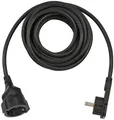 Produktbild: Brennenstuhl Kunststoff Verlängerungskabel Flachstecker IP 20 Kabel 5m schwarz