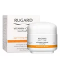 Produktbild: RUGARD Vitamin-Creme: Anti-Aging Gesichtspflege gegen vorzeitige Hautalterung, mit Vitamin A, B6, E und Kollagen für Feuchtigkeit, 100ml