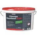 Produktbild: Flüssige Rauhfaser R25 Dispersionsfarbe Struktur weiß deckend 10 L (5,59€/1l)