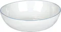 Produktbild: Lambert PIANA SCHÜSSEL WEIß RAND HELLBLAU D 20,5 CM 60020037 SP25-2