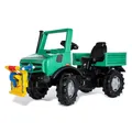 Produktbild: RollyToys Forst Unimog Tretfahrzeug grün für Kinder ab 3 Jahren, mit Seilwinde