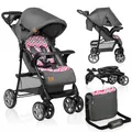 Produktbild: Kinderwagen Emma Plus Buggy Kindersportwagen | große Räder | bis zu 15 kg