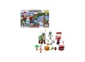 Produktbild: Mattel HXM86 - Minecraft - Adventskalender mit 24 Überraschungen - 3 Actionfiguren (ca. 8 cm), 17 Zubehörteile & 4 Aufkleber