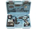 Produktbild: Makita HP333DSAX1 Akku-Schlagbohrschrauber 12V inkl. Koffer mit Bohrer-/Bit-494