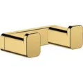 Produktbild: hansgrohe AddStoris Doppelhaken 41755990 Wandmontage, Metall, polished gold optic