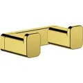 Produktbild: hansgrohe AddStoris Handtuchhaken doppelt, 41755990, Farbe: Polished Gold Optic