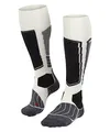 Produktbild: FALKE Damen Skisocken SK1 Comfort W Kh Wolle Funktionsmaterial warm dick 1 Paar, Weiß Off-White 2040, 35-36