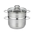 Produktbild: Elo Dampfgarer mit Deckel Brilliant, 24cm Durchmesser, Edelstahl, Glasdeckel