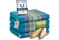 Produktbild: Klappmatratze Klappmatratze 50 cm breit Classic, vegan und handgefertigt, 200x50x8cm, livasia, 8 cm hoch, Kapok