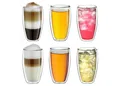 Produktbild: Creano Teeglas Doppelwandiges Thermoglas 250ml „DG-SH“, Borosilikatglas, 6 Gläser