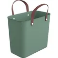 Produktbild: Rotho Einkaufskorb 1044405092, Albula Multibag Style 25 l, Mistletoe green, 40 x 34 x 23,5cm