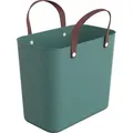 Produktbild: Rotho Multibag Albula - 25 L Tasche zum Shoppen - Wiederverwendbare Einkaufstasche 40 x 23,5 x 34 cm - Allzwecktasche aus recyceltem Kunststoff - Grün