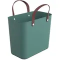 Produktbild: Albula - Einkaufskorb (25 L, Recycelter Pp-kunststoff), Farbe Grün, 25 L (40.0 X 23.5 X 34.0 Cm), Grün, 25l (40.0 X 23.5 X 34.0 Cm), Neu - Rotho