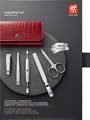 Produktbild: ZWILLING Beauty Zwilling Druckknopf-Etui 5-tlg. , Rindleder Rot 1 Stk. Maniküre-Set 97655-003-0