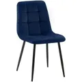 Produktbild: CLP Stuhl, Dunkelblau, Textil, 45x84x55 cm, Esszimmer, Stühle, Esszimmerstühle, Vierfußstühle