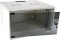 Produktbild: EFB Elektronik Rack 80 kg Wandmontiertes Regal 12U Weiß 19 Wall Housing Basic Depth 600 mm 1-Part Flat Pack RAL9010 (WGB-1912WS.60)