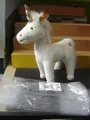 Produktbild: Steiff 067662 Unica Einhorn 27cm weiß stehend 