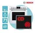 Produktbild: Bosch HND411LW63 Herd-Set Autostart 5 Beheizungsarten Kühlgebläse