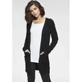 Produktbild: Strickjacke TAMARIS, Damen, Gr. 36/38, schwarz, Strick, Obermaterial: 50% Viskose, 28% Polyester, 22% Polyamid, Basic, gerade ca. Mitte Oberschenkel, V-Ausschnitt, Strickjacken Strickjacke, mit Taschen