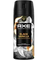 Produktbild: 37,72€/L- 6x Axe Deodorant/Body Spray Orange+Sandalwood-Black Vanilla 72 H-150ml