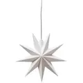 Produktbild: LED-Leuchtstern mit Batteriefach Stern DecoTrend, 11.5x11.5x4 cm