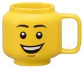 Produktbild: LEGO Happy Boy Tasse 255ml Becher Mug gelbe Kaffeetasse Teetasse