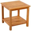 Produktbild: Garden Pleasure IOWA Beistelltisch quadratisch Holz akazie 45,0 x 45,0 x 45,0 cm, 1 St.