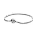 Produktbild: PANDORA Damen-Armband mit Kugelverschluss, glatt 925 Silber 19 cm-590728-19
