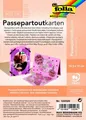 Produktbild: FOLIA PASSEPARTOUTKARTEN-SET OVALE STANZUNG ROSA PASSEPARTOUT