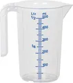 Produktbild: Hünersdorff Messbecher mit Griff 500ml tranparent