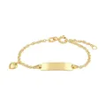 Produktbild: Amor Armband 925 Sterling Silber Mädchen Kinder Armschmuck, Gold, Silber, Kommt in Schmuck Geschenk Box