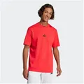 Produktbild: adidas Sportswear T-Shirt M SL SJ T sportliches Kurzarmshirt, mit Rundhalsausschnitt rot M (48/50)