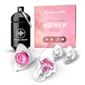 Produktbild: SCHALLWERK ® Women+ Gehörschutz Ohrstöpsel – dämpfen Lärm & erhalten Tonqualität – Gehörschutzstöpsel, Ohrstöpsel Konzert, Ohrenschutz - Earplugs geeignet für Musik, Festival, Arbeit & Lernen