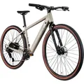 Produktbild: Remington S100 E Bike Gravelbike 28 Zoll Pedelec 360 Wh Elektrofahrrad 10 Gang Fahrrad beige 44 cm - Beige