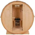 Produktbild: Outdoor Fasssauna Lahti Tannenholz Natur L