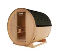 Produktbild: HOME DELUXE Fasssauna Outdoor Fasssauna LAHTI, BxTxH: 189 x 180 x 191.5 cm