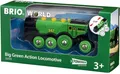Produktbild: BRIO World 33593 Grüner Gustav elektrische Lokomotive Licht Sound Spielzeug