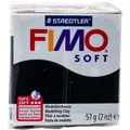 Produktbild: 6 Pack - Fimo Soft Polymer Clay 2oz-Black - EF8020-9US