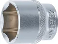 Produktbild: BGS Steckschlüssel-Einsatz Sechskant | Antrieb Innenvierkant 12,5 mm (1/2