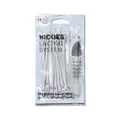 Produktbild: HICKIES Elastische Tie-Free Schuhbänder (2.0 Neu) - Silber