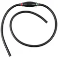 Produktbild: MFH 27905 - Handpumpe mit Schlauch - Rückstauventil - Gummischlauch - schwarz