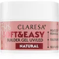 Produktbild: Claresa Soft&Easy Builder Gel Basisgel für Nägel Farbton Natural 12 g