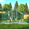 Produktbild: Hühnerstall Hühnerhaus Freilaufgehege Voliere Hühnerstall Kleintiergehege