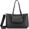 Produktbild: GERRY WEBER Schultertasche Umhängetasche Double Take Shopper Black schwarz - Schwarz