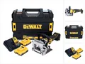 Produktbild: DeWalt DCW 682 D2T Akku Flachdübelfräse 18 V 102 x 20 mm Brushless + 2x Akku 2,0 Ah + Ladegerät + TSTAK