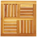 Produktbild: vidaXL Tischplatte 50x50x2 cm Quadratisch Massivholz Akazie, Holz Tischplatte, Ersatztischplatte, Möbelbrett, Holztischplatte, Holzmöbelplatte