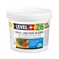 Produktbild: Level Plus 26 Vinylkleber PVC LVT CV Paneele Teppich 6kg Vinyl Fliesen Bodenbeläge Flex Klebstoff Bodenkleber Lösemittelfrei Schnelle Haftung