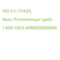Produktbild: WD 3 V-17/4/20, Nass-/Trockensauger (gelb) 1.628-130.0 (4066529220929)