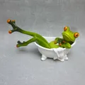 Produktbild: Formano Deko Frosch in der Badewanne Badezimmer  Urlaub Geschenk